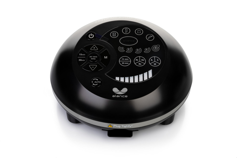 Аппарат для массажа и прессотерапии Gapo Alance Black, комплект «Стандарт» XXL