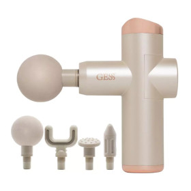 Перкуссионный массажер (массажный пистолет) для тела Mini Revolver GESS-877 (беспроводной)