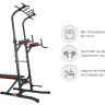 Турник-пресс-брусья со скамьей UNIX Fit POWER TOWER 150P