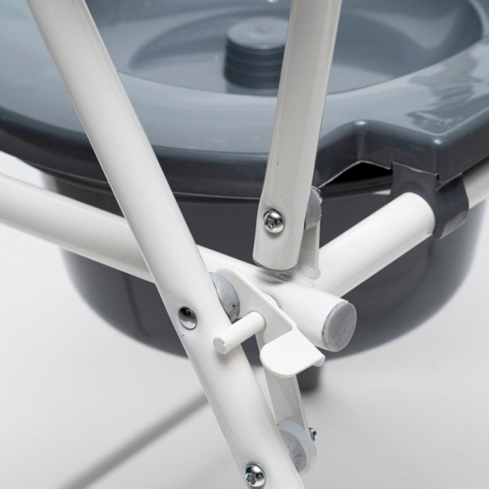 Кресло-туалет медицинский Barry, вариант исполнения Barry WC600w (белый) складной