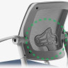Компьютерное кресло серия Synif мод. ROBO С-250 (SY-1209-W-GY-GY) с белым каркасом