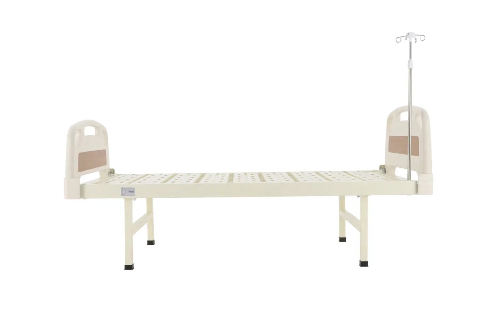 Кровать для лежачих больных MED-MOS Е-18 (ABS, 1 секция, без матраса, без колес, уголки)
