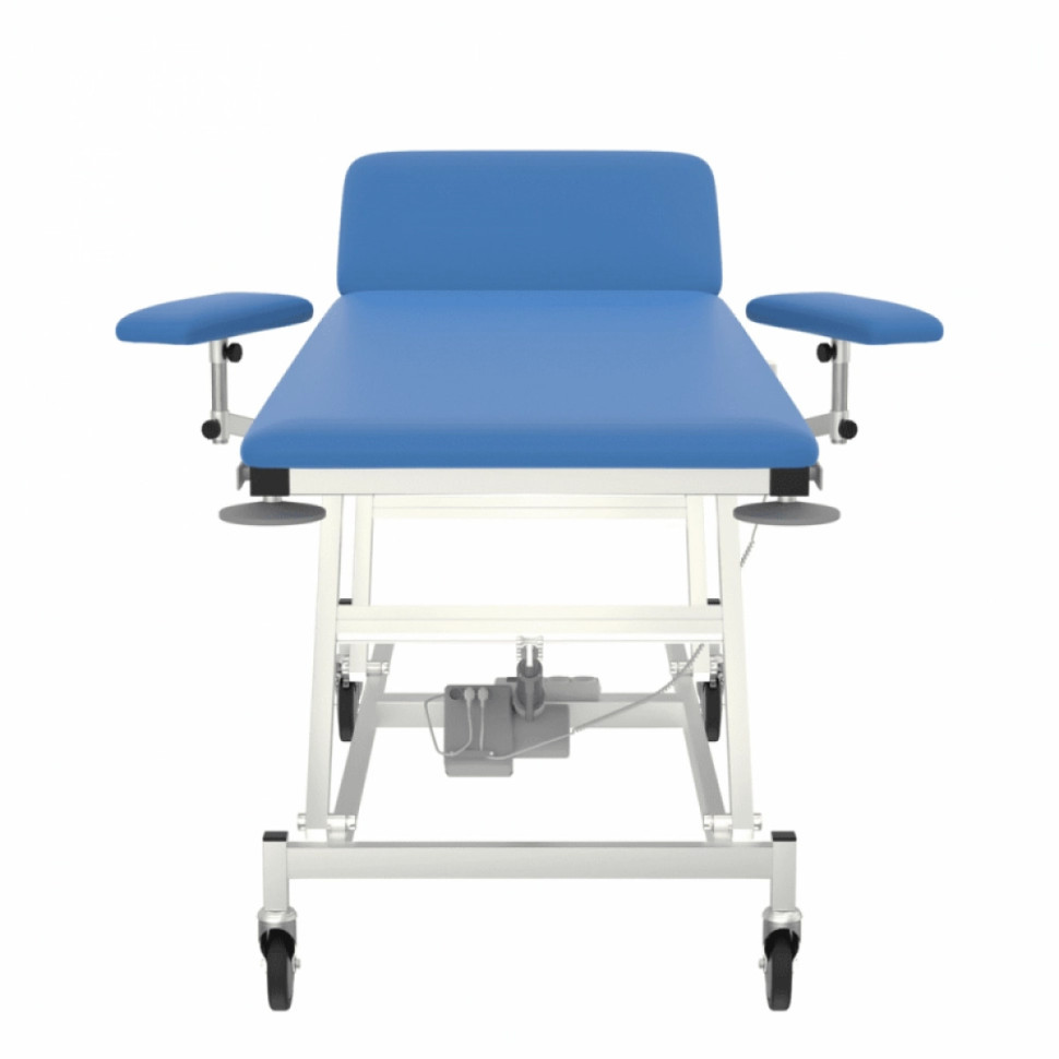 Перевязочный стол с электроприводом СМП 1.2 VLANA (колеса Ø 100 мм)