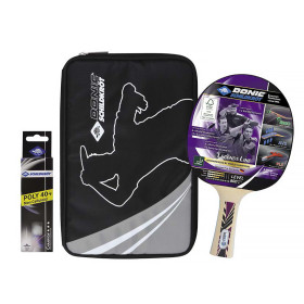 Набор DONIC LEGENDS 800 (1 ракетка, 3 мяча Champion 3* 40+, чехол)