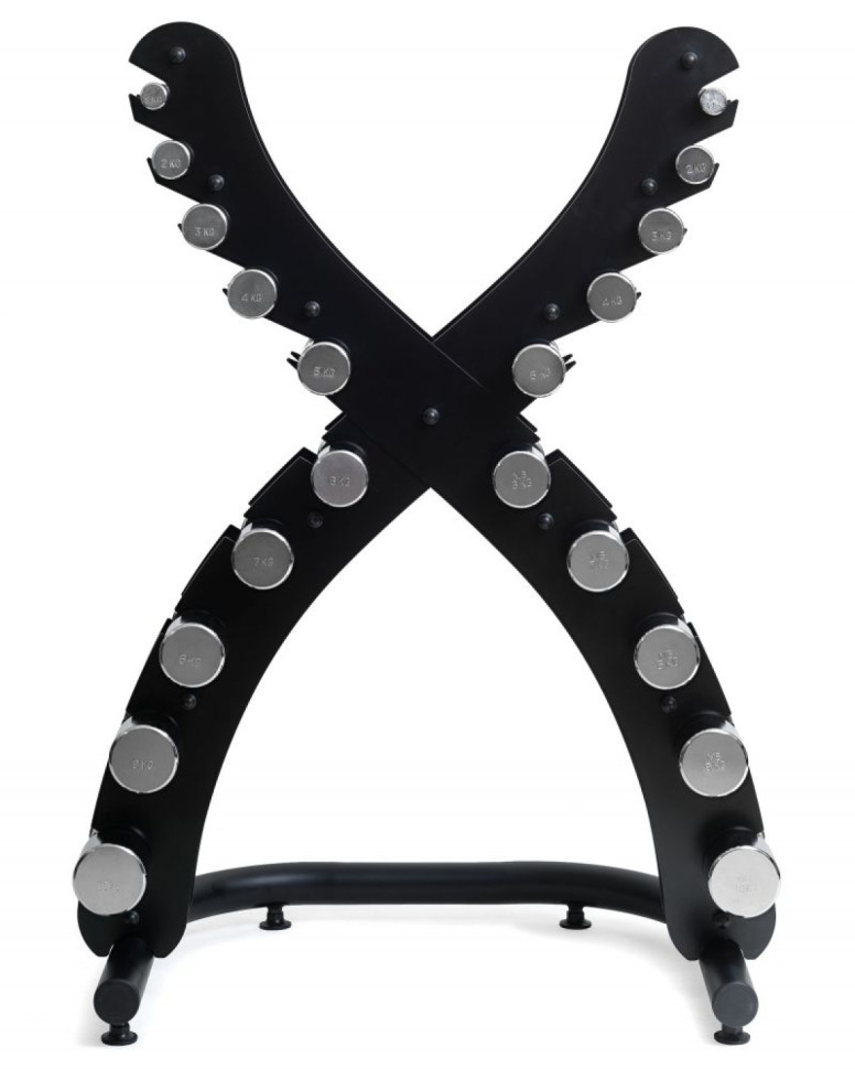 Подставка для гантелей VictoryFit VF-T300 на 10 пар