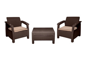 Комплект на балкон TWEET Balcony Set, цвет: венге