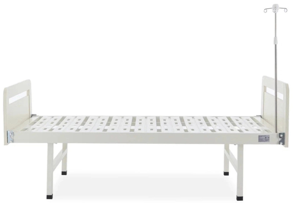 Кровать медицинская для лежачих больных Мед-Мос Е-18 ЛДСП (светлое дерево) без матраса