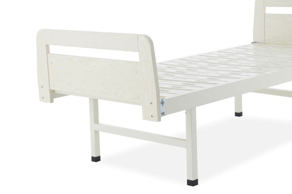 Кровать медицинская для лежачих больных Мед-Мос Е-18 ЛДСП (светлое дерево) без матраса