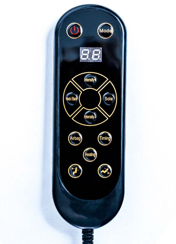 Массажное кресло VictoryFit VF-M58 коричн/белый