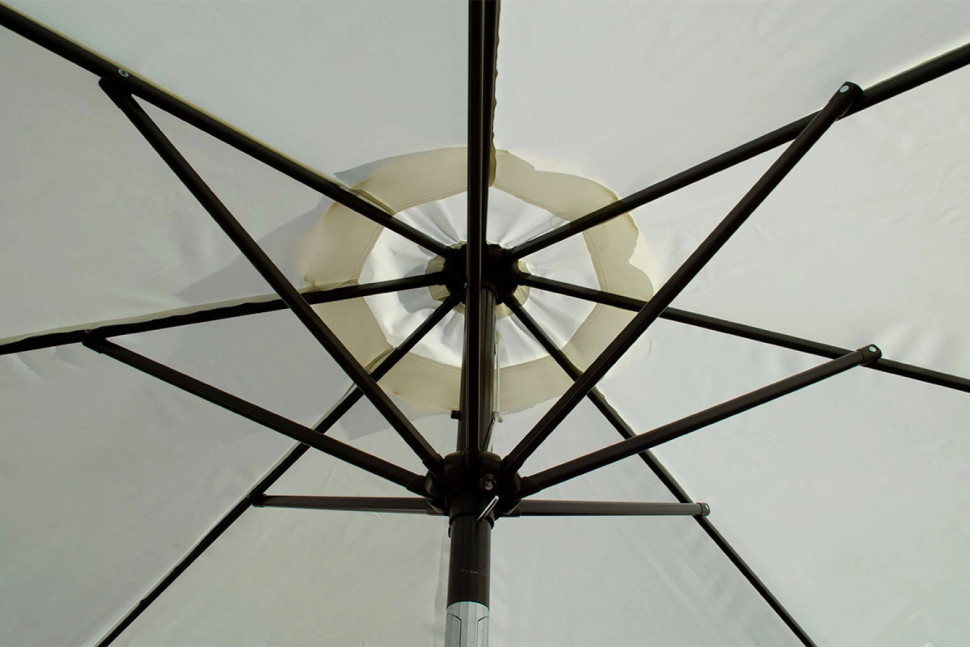 Зонт Верона с наклоном Жемчужный D270