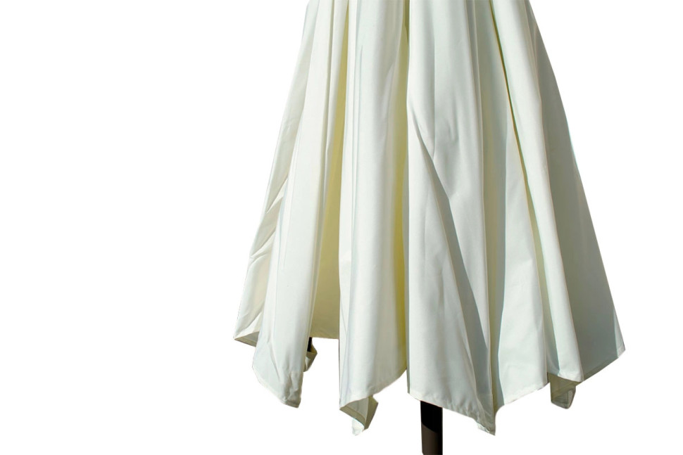 Зонт Верона с наклоном Жемчужный D270