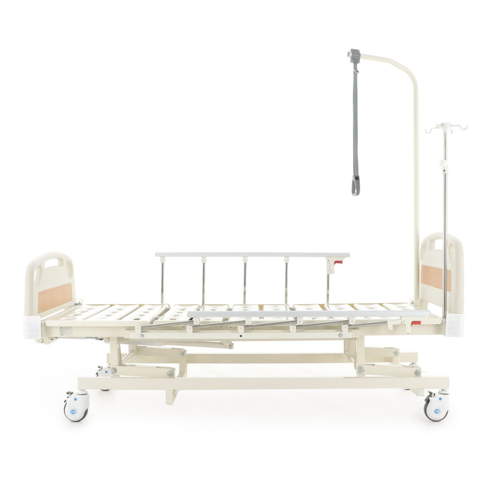 Кровать механическая MED-MOS Е-31 (ABS, 4 секции, без матраса, столик, растомат, уголки, В)