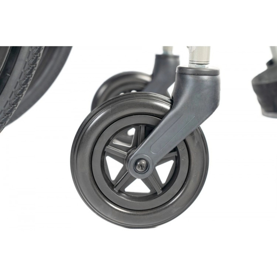 Кресло-коляска механическая MET FLY 300 (43 см) алюминиевая, облегченная