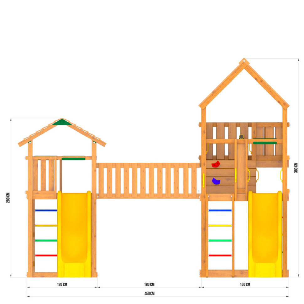 Детский игровой комплекс Jungle Palace Делюкс JВ6