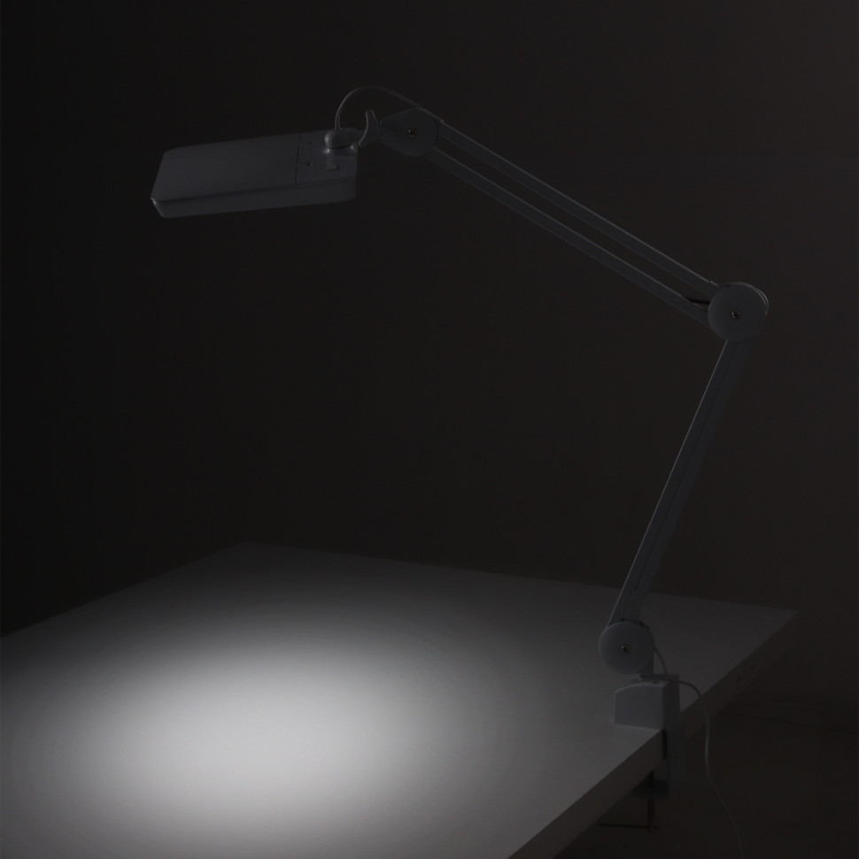 Лампа-лупа бестеневая MED-MOS 9002LED (9008LED-D-127) с настольным креплением