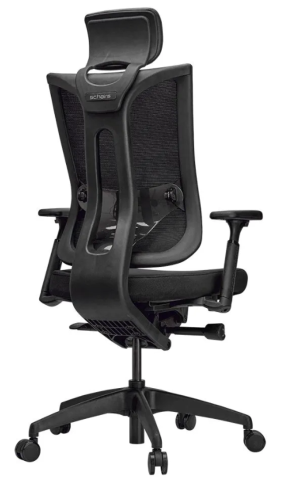 Кресло компьютерное SCHAIRS TONE-M01B, Цвет: черный