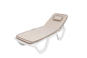 Матрац с вертикальной подушкой (бежевый) Premium