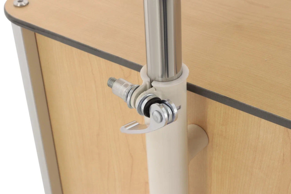 Тумба прикроватная MED-MOS с поворотной столешницей BLZ 030 (ПТ-001/ПТ-004) светлое дерево