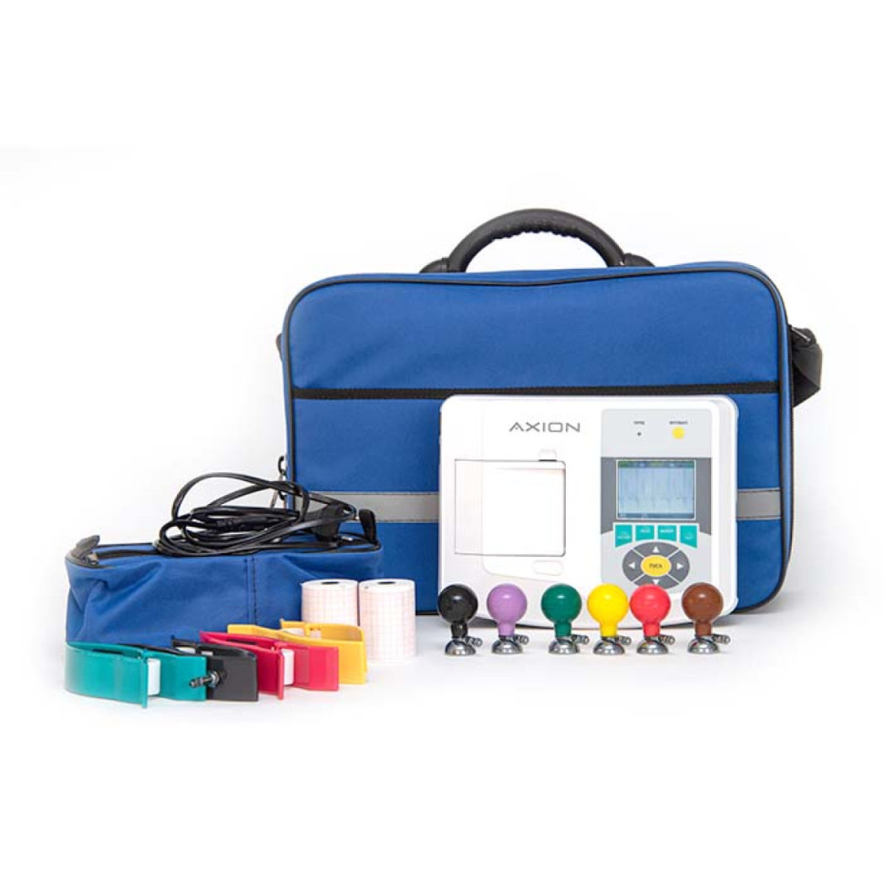 Электрокардиограф 1/3-канальный ЭКГ ЭК1Т-1/3-07 АКСИОН с функцией передачи ЭКГ по сети GSM