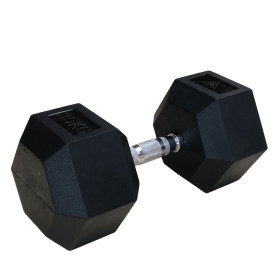 Гантели DFC гексаг. обрезиненная пара DB001-35 кг
