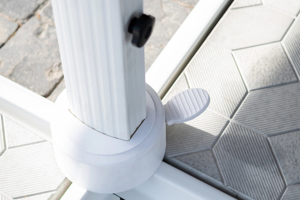 Зонт двойной Мадрид 3*3м, цвет песочный