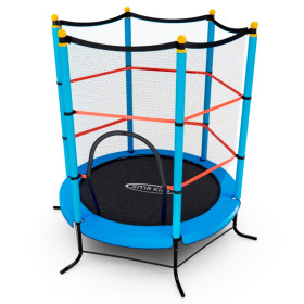 Батут детский DFC SMRKIDS 55&quot; с сеткой, BLUE