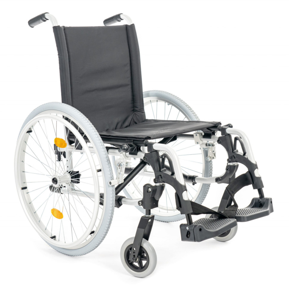 Кресло-коляска механическая МЕТ МК-200 ширина сиденья 46 см