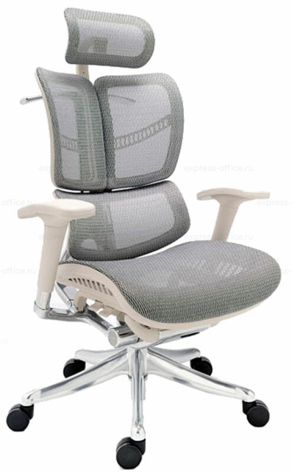 Кресло EXPERT FLY HFYM01-G-GY сетка серая / каркас серый