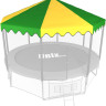 Крыша для батута UNIX Line 14 ft Green/Yellow