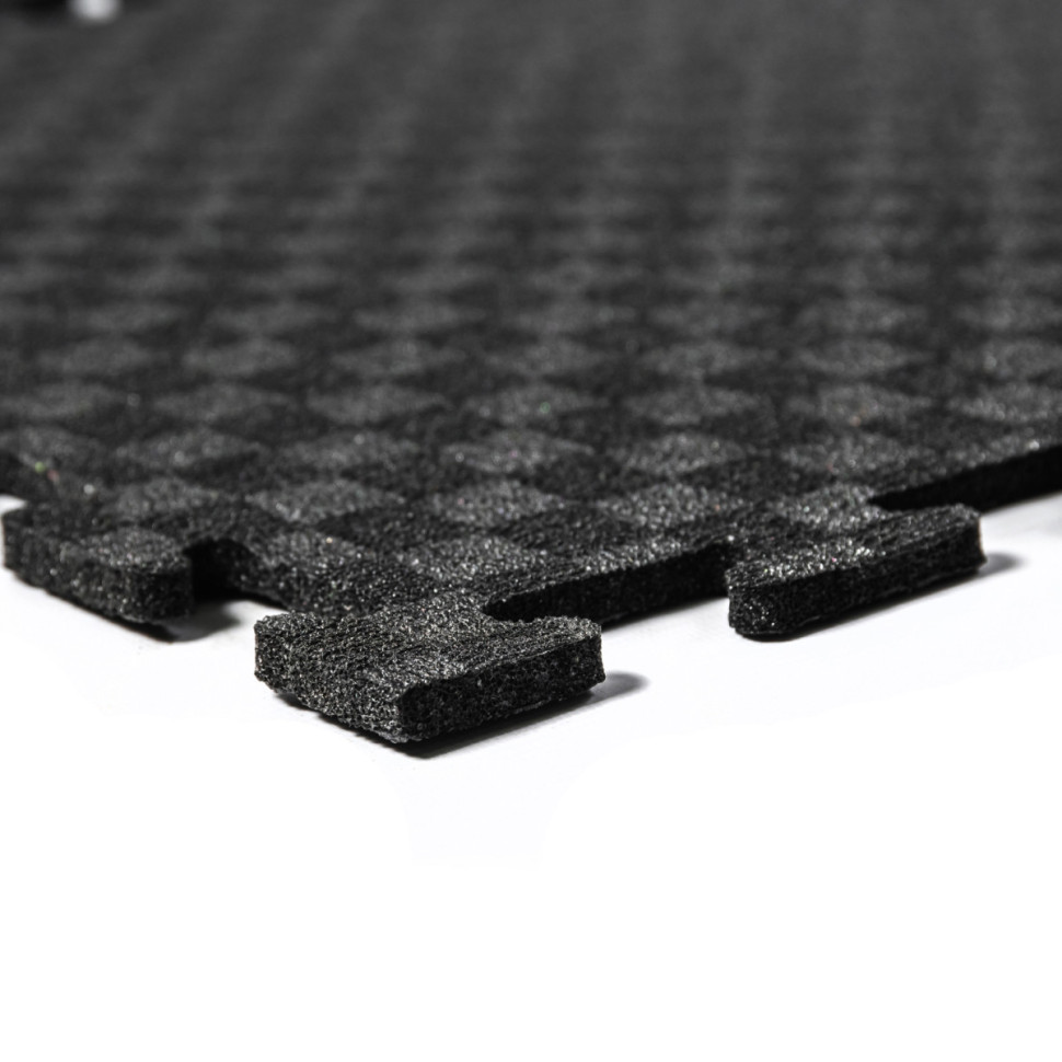 Мат-пазл, 0,48 х 0,48 см, 8 мм, Цвет черный