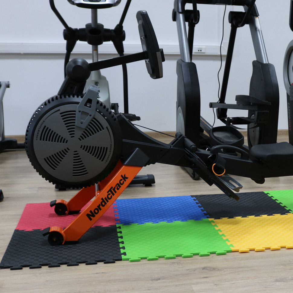 Мат-пазл, 0,48 х 0,48 см, 8 мм, Цвет черный