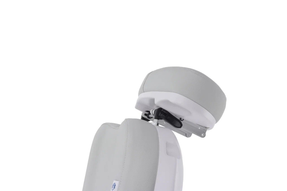 Педикюрное кресло электрическое MED-MOS ММКП-3 (КО-193Д) св.серый с ножной педалью