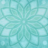 Коврик для фитнеса и йоги DFC Meditation Deluxe, 183x68x0,5 см, Lotus