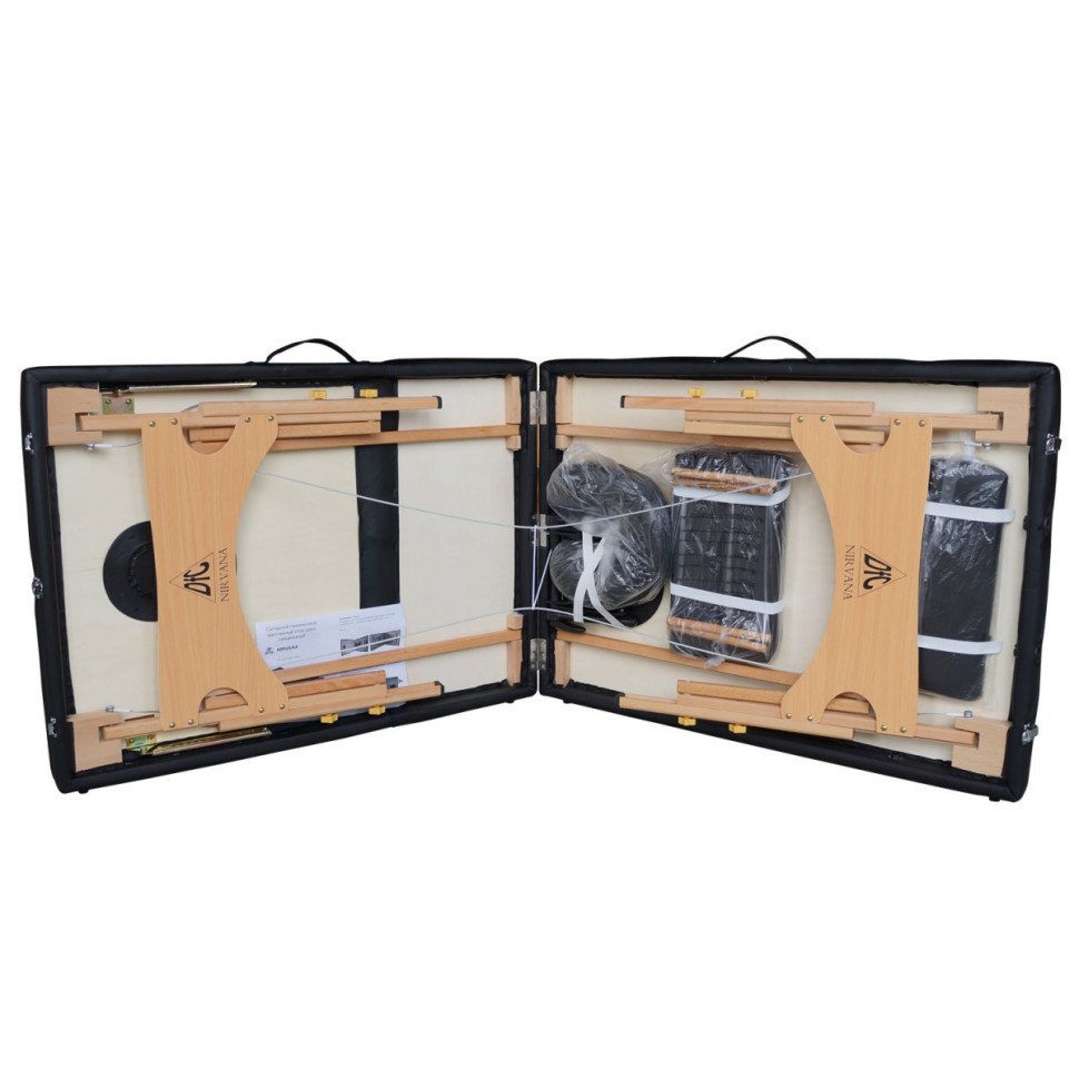 Массажный стол DFC NIRVANA Relax Pro Black