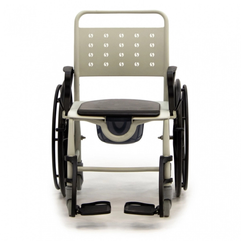 Кресло-туалет с санитарным оснащением MET RANKO (20132) Черный