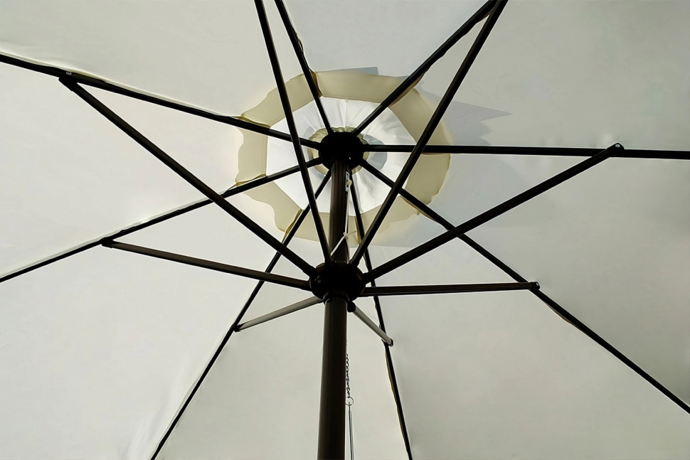 Зонт Салерно Жемчужный D300