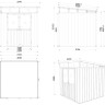 Садовое строение Defender 7х7 (4,24м2)