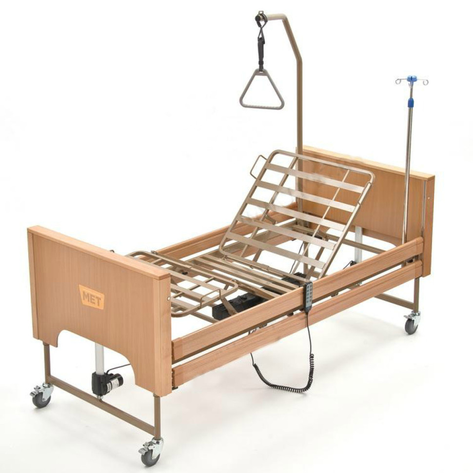 Кровать электрическая МЕТ TERNA 18878 металлическое ложе (190*90), без матраса