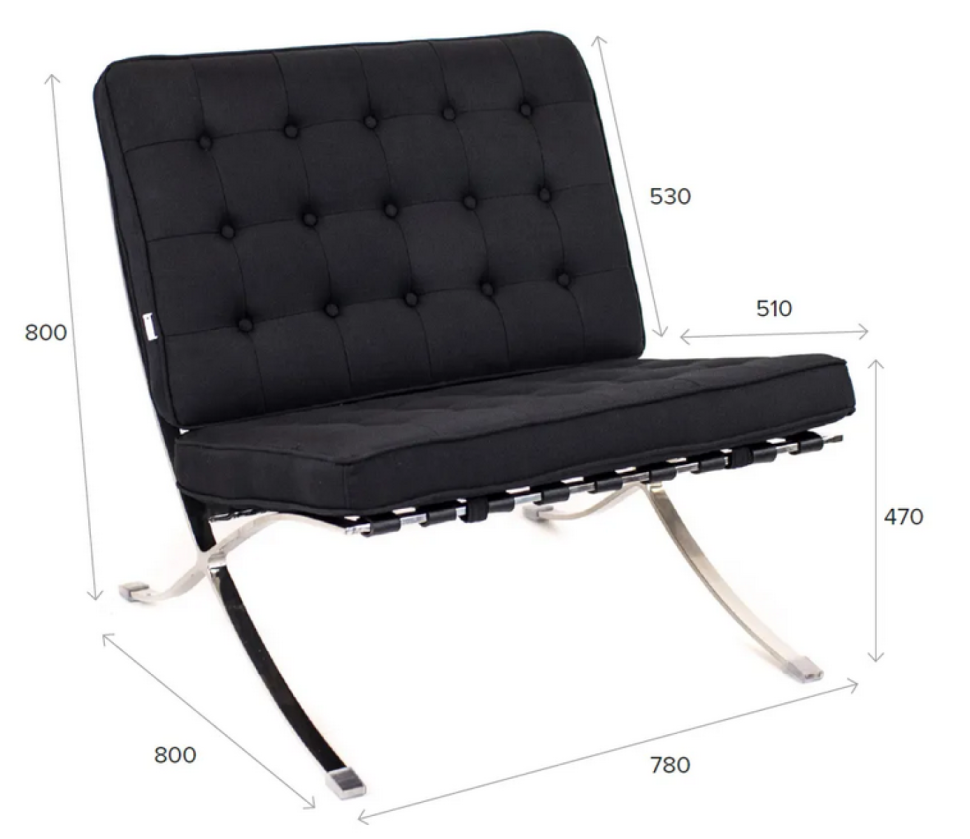 Диван Everprof Barcelona-1 экокожа черный