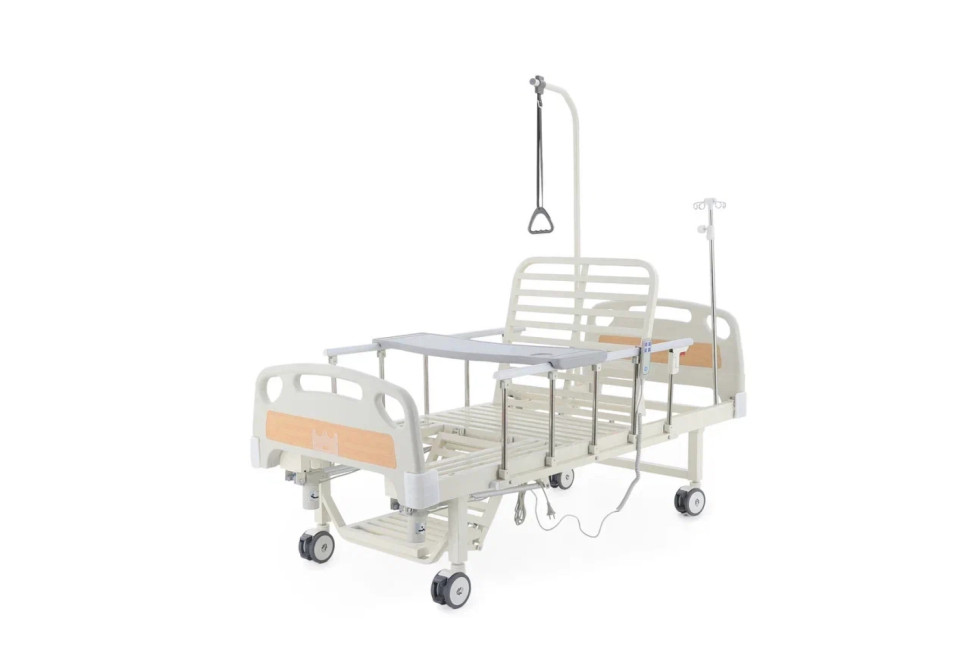 Кровать электрическая MED-MOS YG-2 (ABS, 6 секций, матрас, уголки, столик, ванночка, К)