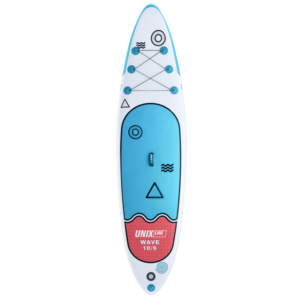 SUP-борд UNIX Line Deep Sea (320 cm) + сиденье