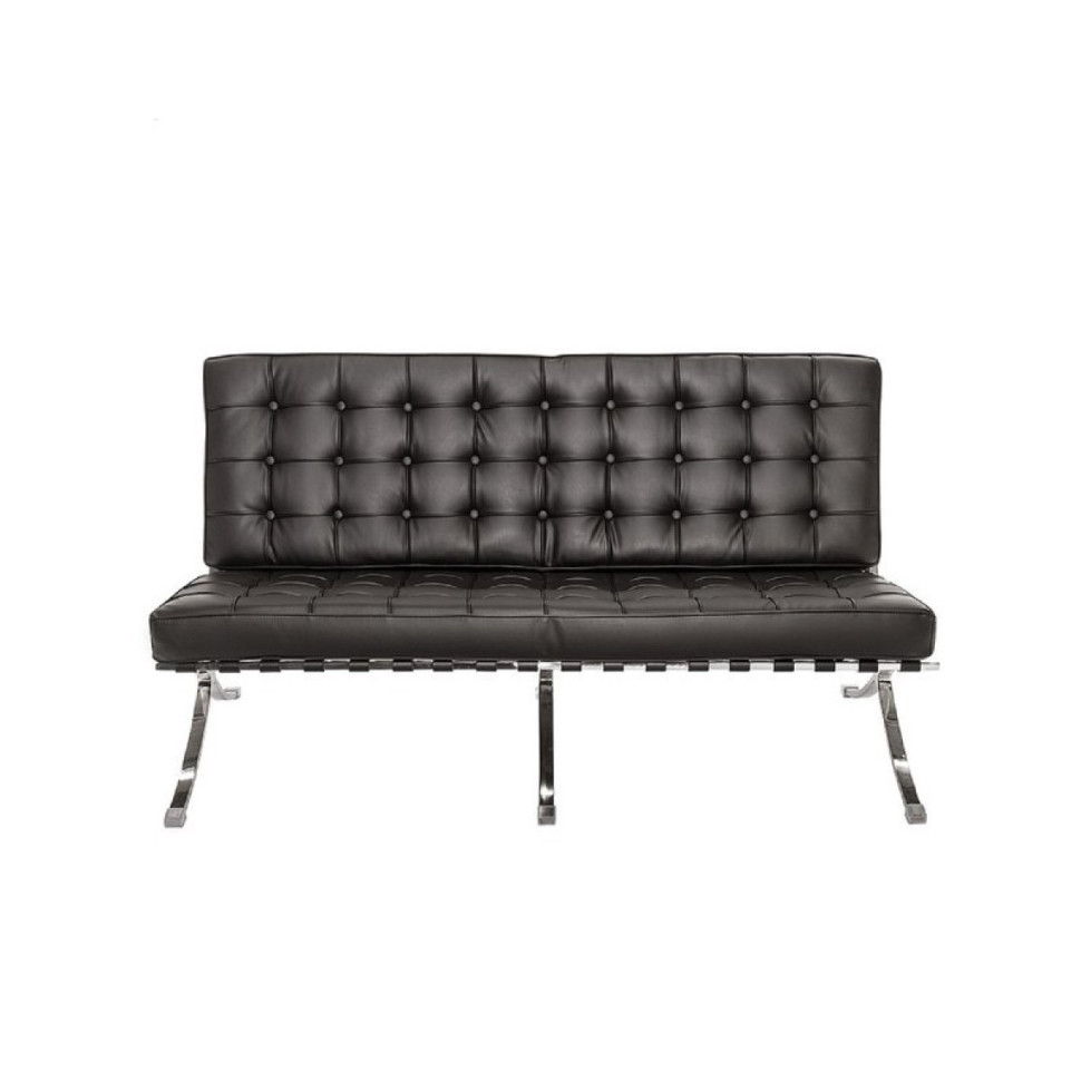 Диван Everprof Barcelona-2 Экокожа Черный