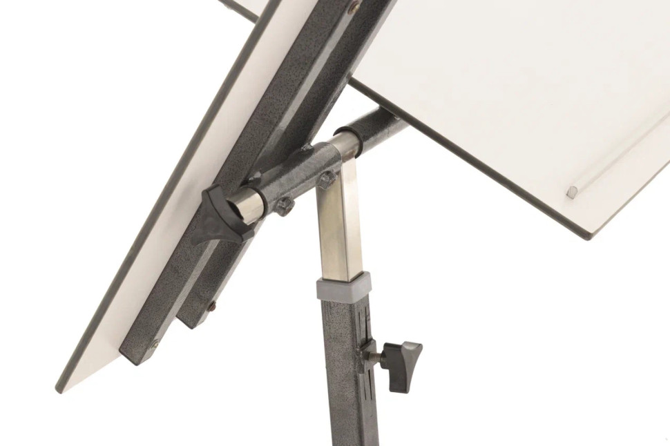 Столик прикроватный MED-MOS с поворотной столешницей ПС-003Н-01 (белый)