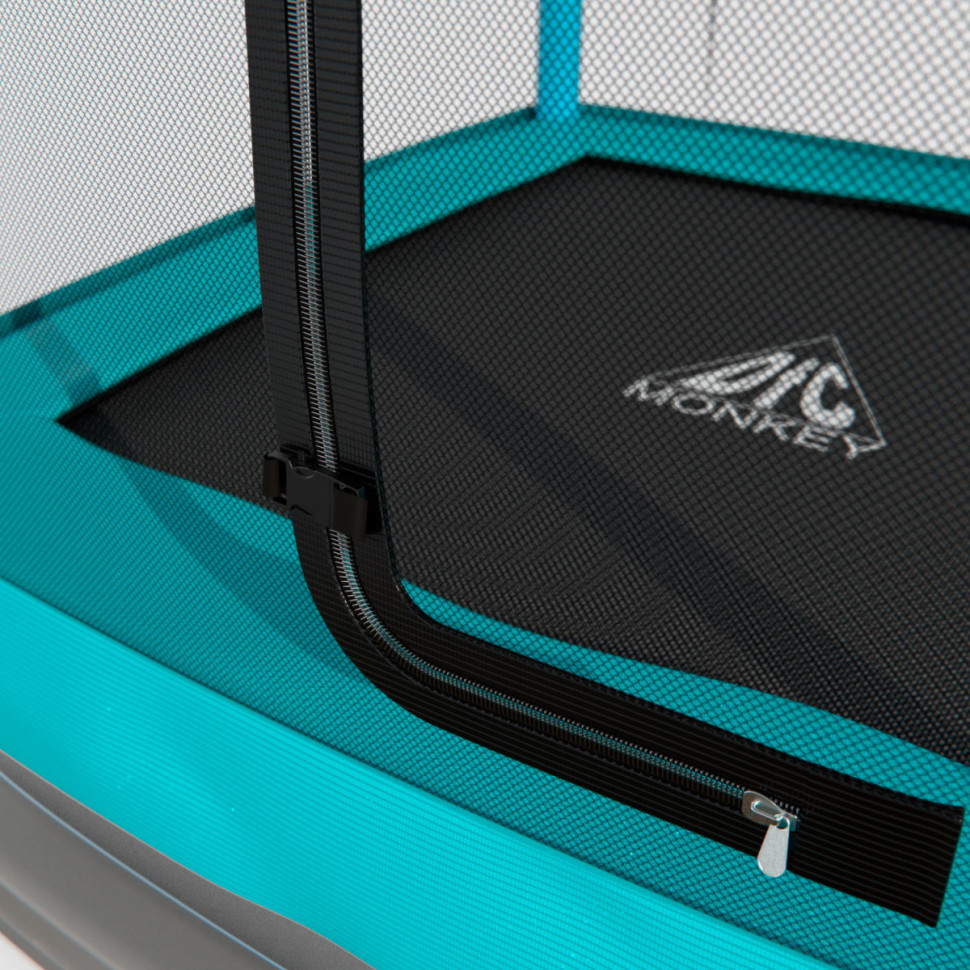 Батут DFC MONKEY 50х50", син/зел, сетка (127х127см) 50INCH-JPMB