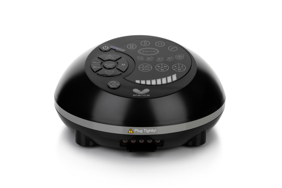 Аппарат для массажа и прессотерапии Gapo Alance Black, комплект «Люкс» XXL