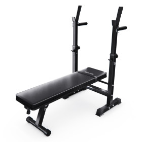 Скамья со стойками под штангу DFC MELKIN
