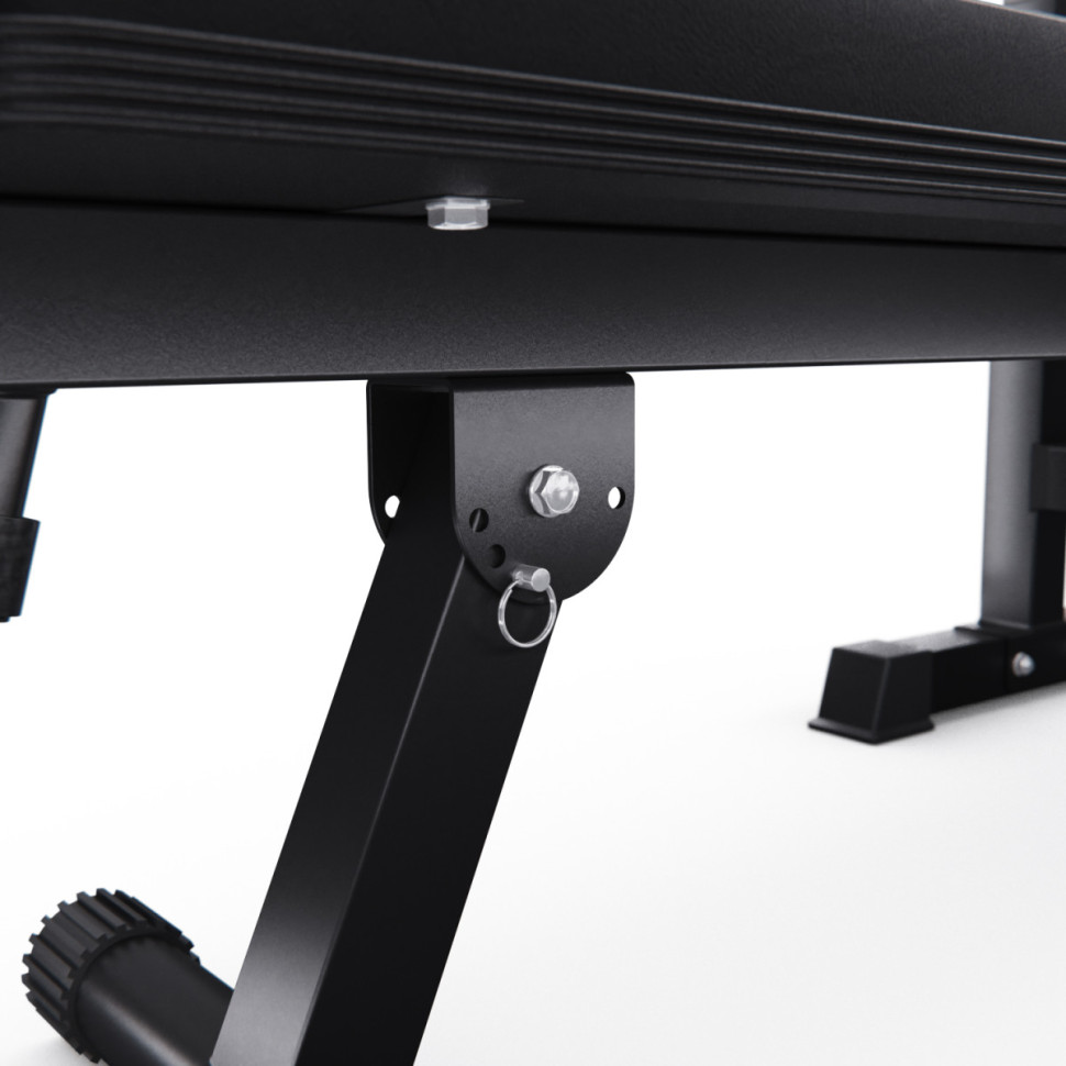 Скамья со стойками под штангу DFC MELKIN