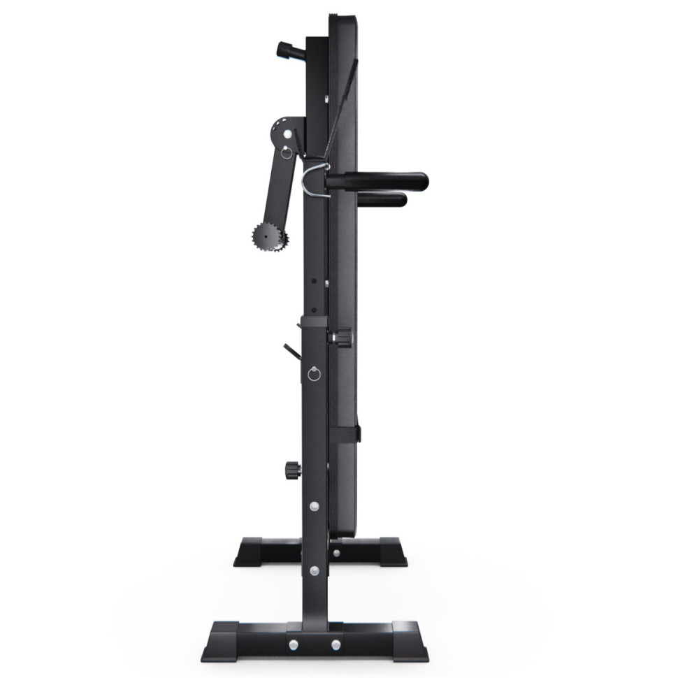 Скамья со стойками под штангу DFC MELKIN