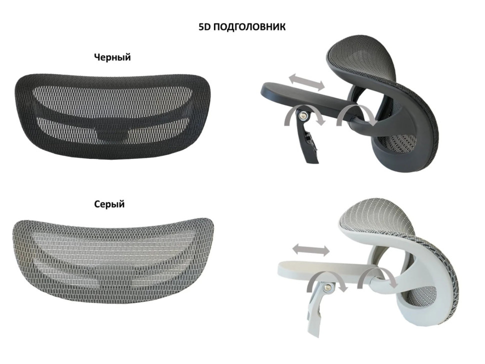 EXPERT ERGO FLY-HB H01C 5D черное
