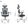 EXPERT ERGO FLY-HB H01C 5D черное